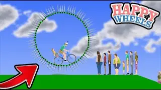 BOLA KEMATIAN !!!! | HAPPY WHEELS MONTAGE LUCU # 8