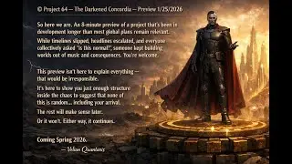 Project 64: The Darkened Concordia (Preview)