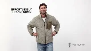 Men's Atlas Quilted Reversible Sherpa Jacket