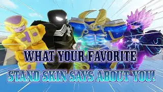 [YBA] What your favorite NEW stand skin says about you!