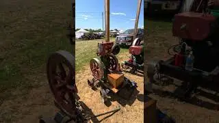 The New Way Air Cool Farm Engine 🚜 Boonville Missouri Tractor Show #shorts #engine