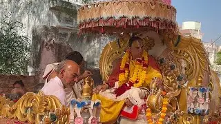 भव्य शोभायात्रा जसवंतगढ़ राजस्थान आज से श्री रामकथा का शुभारम्भ 