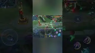 gusion one short kill with tank carmella | #mlbb | mobile legends Bang bang | #reels | #short | # *