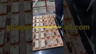 Two component Ab glue dispensing machine for car light led lamps