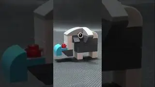 I Made a Elephant 🐘 Using Lego Bricks | Lego |Lego Elephant| Building Block #lego #shorts #asmr #diy