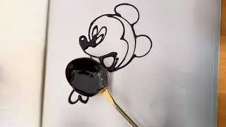 Sugar painting practice #interesting food # Chinese ancient art #sweet art