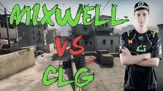 CSGO: POV OpTic mixwell vs CLG (28/14) dust2 @ ECS Season 2 NA
