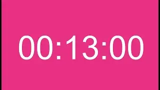 13 Minute Focus Timer (Barbie Inspired) &ndash; Study, Work, Pomodoro | Timely Countdown