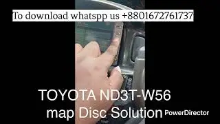 Need Toyota ND3T W56 Map Download Here   Instant Delivery