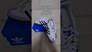 Unboxing Adidas Samba OG Cloud white👟💖 #fypシ#adidassamba#sambaadidas#adidaskorea#adidas#sneakers