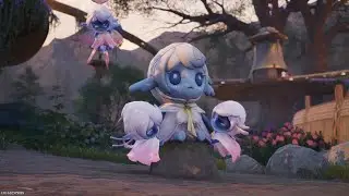 Soul Shows Faewish Sprites Making A Birthday Gift On Infinity Nikki