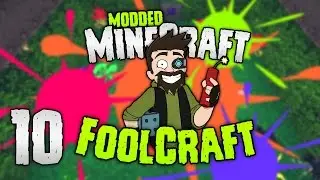 Minecraft: FOOLCRAFT | #10: COLOR SPLAT! 🍀🍁🌸 [Modded Minecraft]
