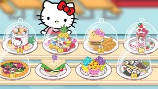 🧁Hello Kitty Cooking Game | Make Yummy Food for Hello Kitty🍰 #hellokitty  #cookinggame #gameplay 