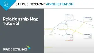 Учебное пособие по карте взаимосвязей SAP Business One