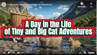 Tiny and Big Cat's Fishing Trip Goes Wrong | What Happens Next