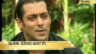 Salman's IPL dream