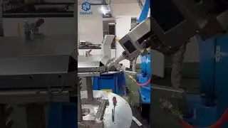 [SteviS Laser] Fiber laser welding robot, welding stainless steel box body sample for customer