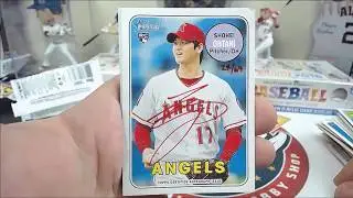 2018 Topps Heritage 4 Box TEAM Break #2 - OHTANI RED INK AUTO /69