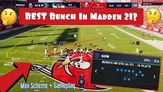 Is This One of the BEST Bunch Schemes in Madden 21?! 👀| Bunch HB Strong Mini Scheme |