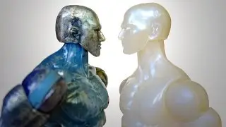 ICEMAN Toy Biz vs Hasbro Action Figure Comparison