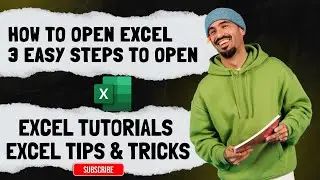 How to Open Excel || 3 Easy Steps to Open Excel || Excel Tutorials || Swastik Educational Institute 