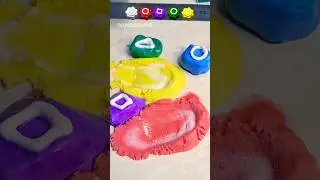 Mixing Colors Gonggi 🌈 Sguid Game #sguidgame #gonggi #diy #damodeling