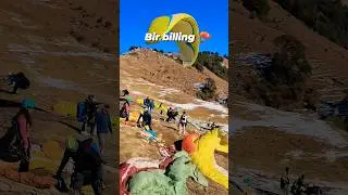 Bir Billing Asia's Highest Paragliding Site #shorts #shortvideo #trending #youtubeshorts #viralvideo