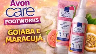 Avon Care Footworks de Goiaba e Maracuj&aacute; - Novidade!