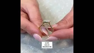 2.73 carat Emerald Cut Lab Diamond Bezel Set Ring