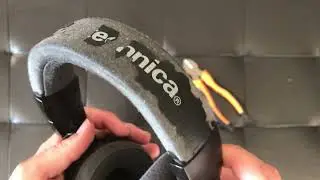 How to fix and tight broken Audio Technica ATH m50x (or any) headphones overturning side.