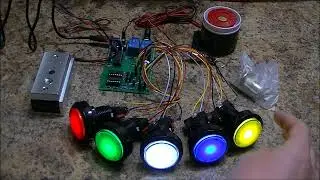 Five buttons with a 20 digit combination escape room prop kit