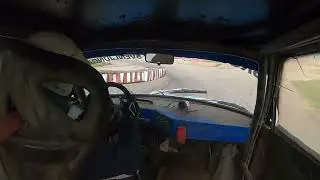 Bilcross SM 2023 Delt&auml;vling 2 Uffe Eriksson Omg&aring;ng 2 (Incar)