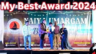 Naiya Umargam Beach Festival 2024 🌊Felicitated by my village people| My Best Award 🏆| #Umbergaon ⛵