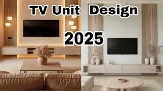 TV Unit Design 2025 | Best TV Unit Design For Living Room | TV Wall Panel Home Interior Design Ideas
