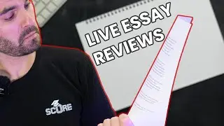 Live Essay Reviews Stream 2: Send me your essays and get a free essay review live!