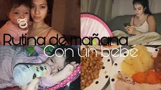 RUTINA DE MAÑANA CON MI BEBÉ DE 8 MESES👧🏻🍼