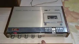 Gravador Antigo Philips Stereo Cassete N2400