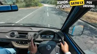 6.5 Lakh में Tata ace और Supro का बाप Ashok Leyland Sathi Lx first drive review | POV driving