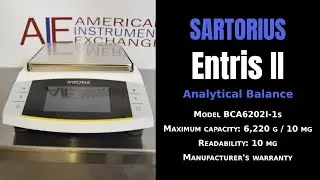 Sartorius Entris II Analytical Balance - NEW (Item - 0690E BALANCE)