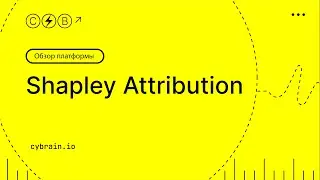 Обзор Shapley Attribution | Знакомство с платформой Cyberbrain