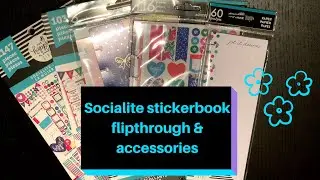 Socialite Happy Planner Girl Stickerbooks & Accessories