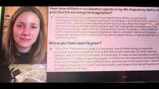 Intro to Sociology - Final video essay