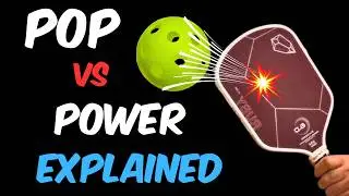 Pickleball Paddles: Pop vs. Power - What's the Difference?