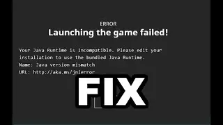 HOW TO FIX Minecraft 