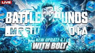 BGMI 4.1 Update With BOLT🔥| India&rsquo;s Fastest Emulator Player 🔴 LIVE #bgmilive