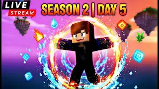 Minecraft Element SMP Season 2 Day 5 LIVE Hindi | XP Farm Build!