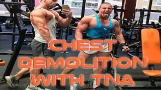 TNA w/ Filip Dropulic DAY IN LIFE/TRENING ZA PRSA | Chest Demolition