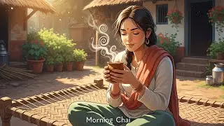 Making Chai on Clay Stove ☕ | Indian Village ASMR | Cozy Morning Sounds