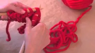 How to knit eyelet stitch | We Are Knitters