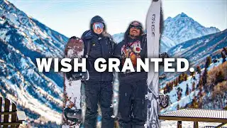 Zeb Powell Makes Kevin's Snowboard Dreams Come True
